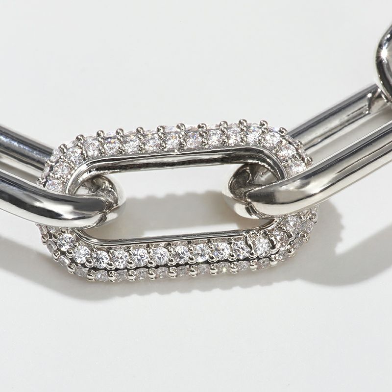 メタルシャイニーチェーンブレスレット(シルバー) | STELLAR HOLLYWOOD