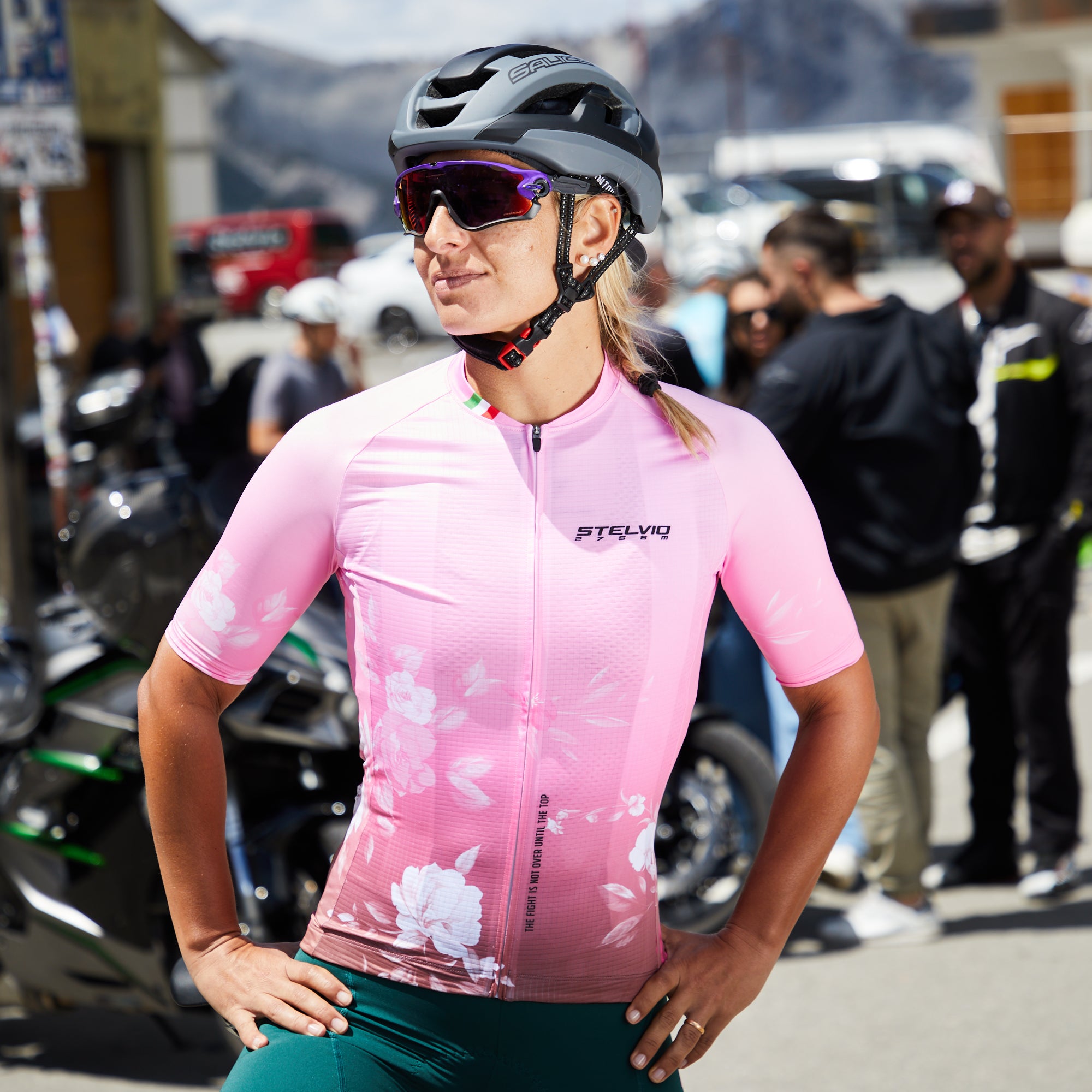 SC Flowers 2.0 Cycling Women Jersey | Stelvio Collection