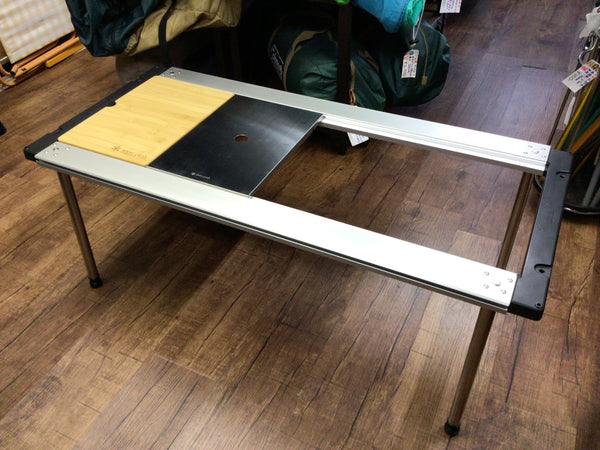 中古A】アイアングリルテーブル（IGT）フレームロング他5点セット