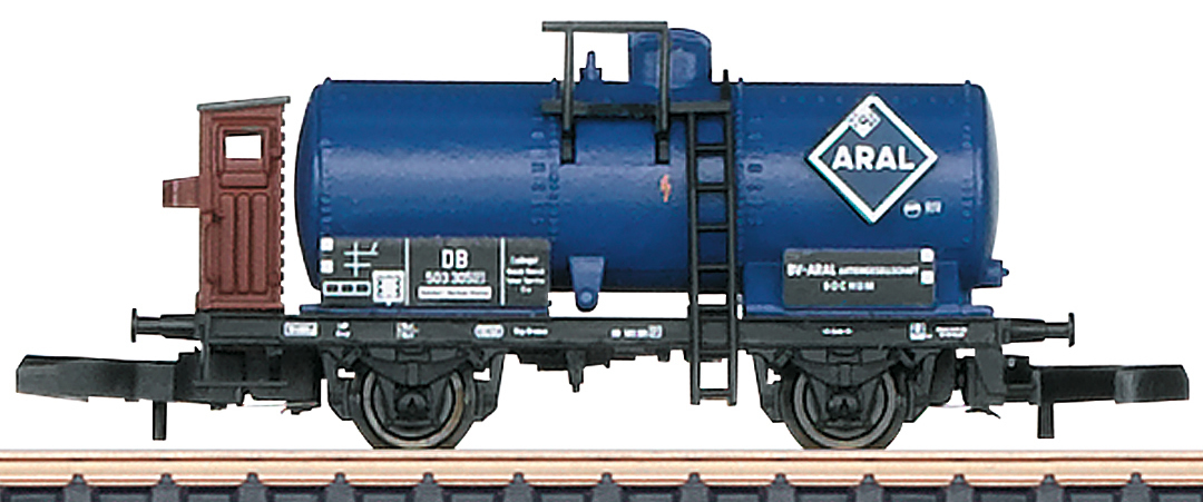 Marklin 82325 - German Tank Cars 2-a BV-ARAL-AG of the DB
