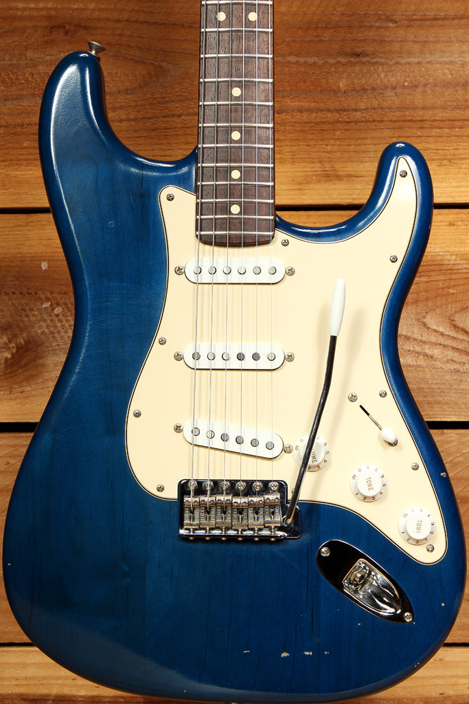FENDER HIGHWAY ONE 1 Stratocaster 2003 USA Nitro American BLUE