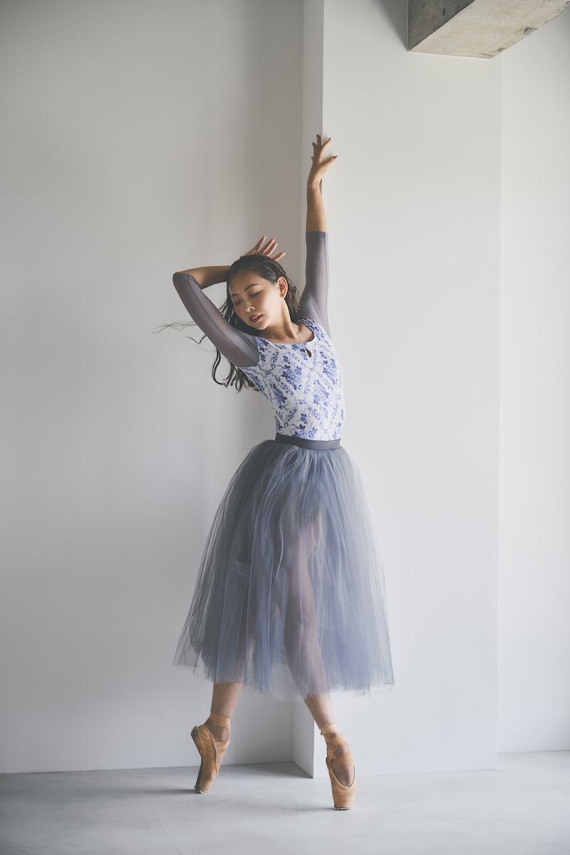stina / type U ballerina + / Sonata blue