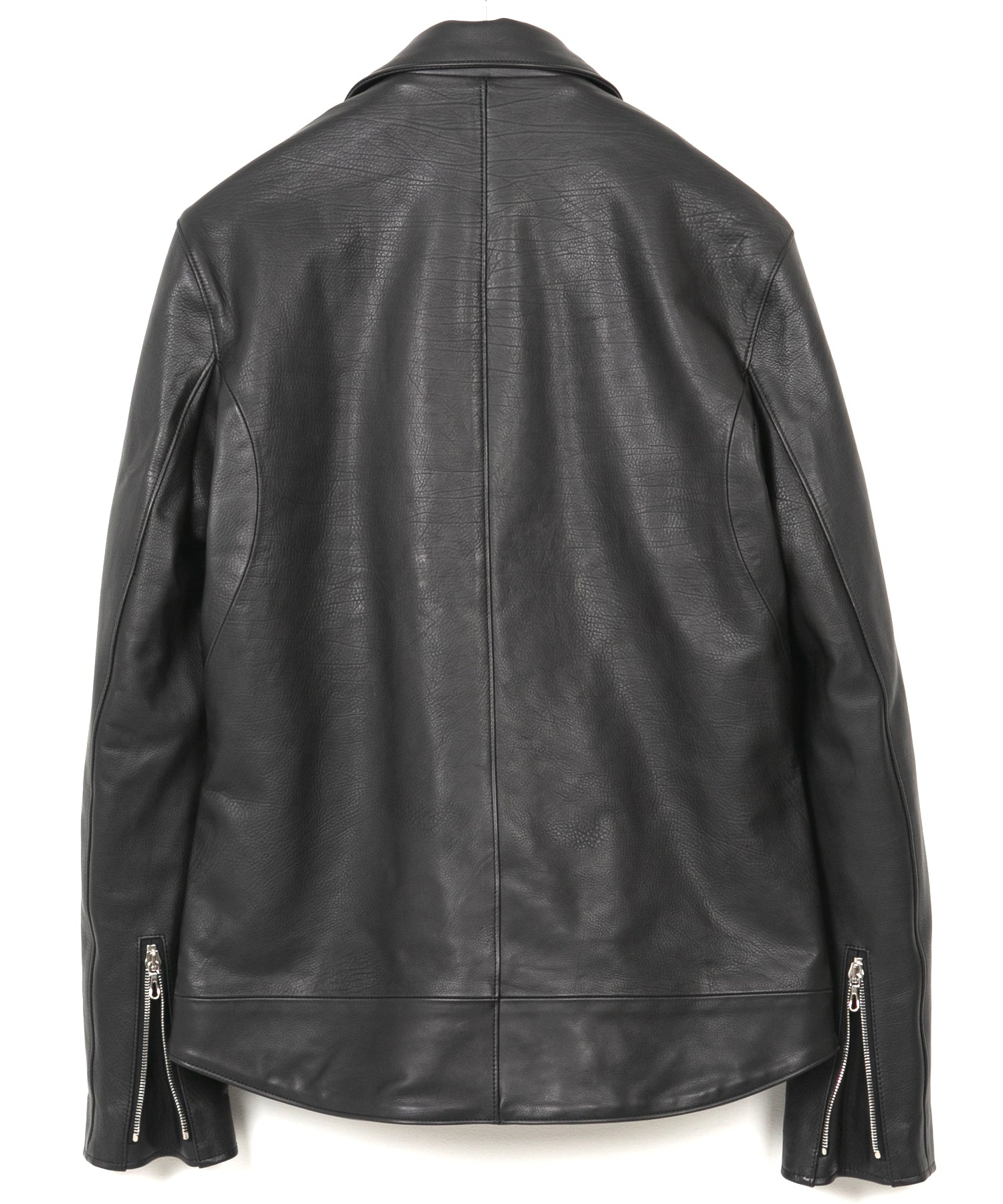 オイルカーフ RAVEN ダブルライダースジャケット - BLACK – STRUM OFFICIAL