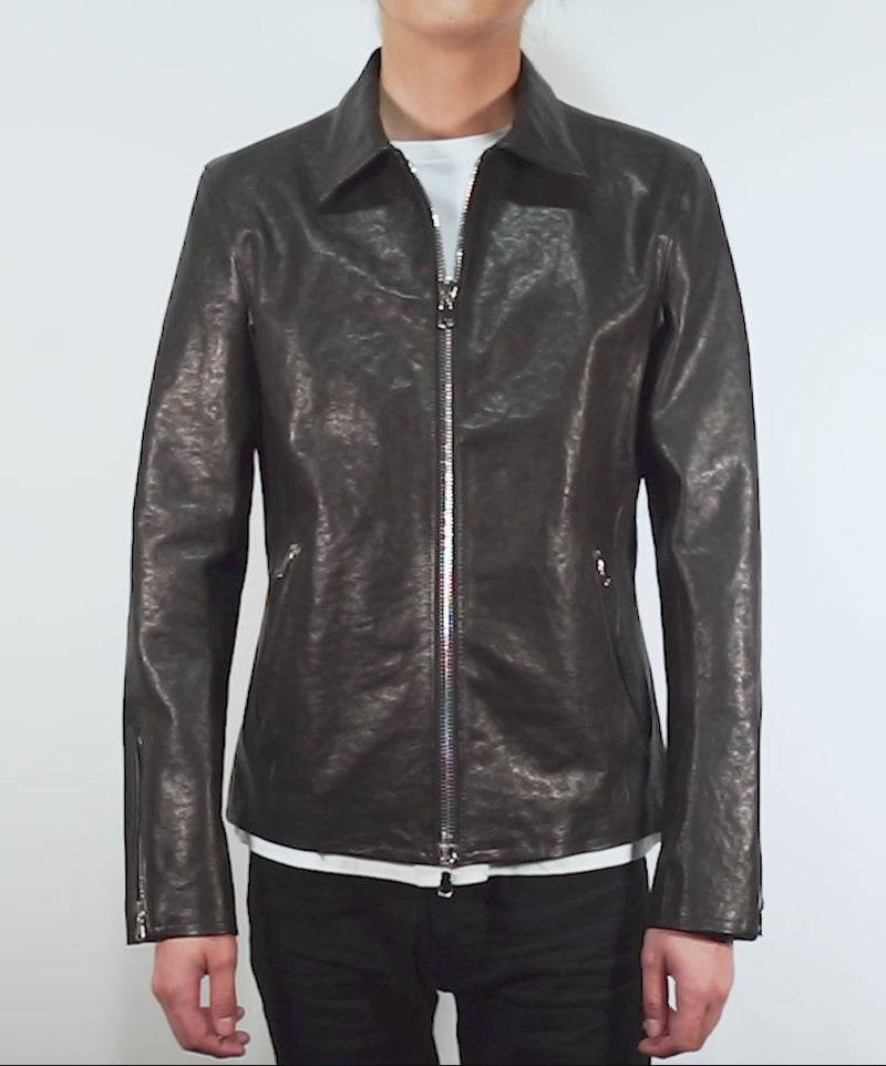 フルタンニン ピット鞣し シュリンク ホースハイド VINCENTS シングル