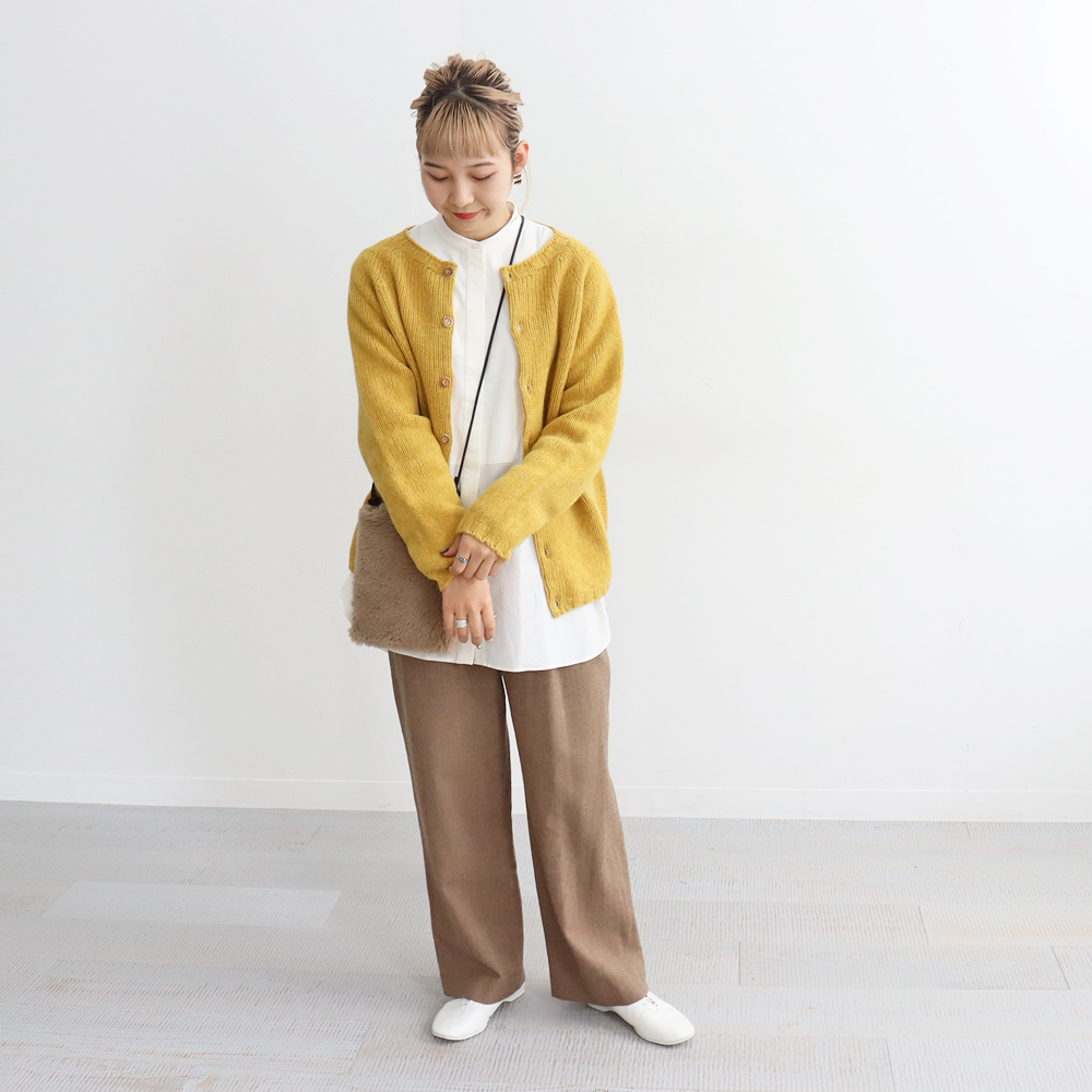 Nor'Easterly (ノアイースターリー) Crew Neck Cardigan(カーディガン