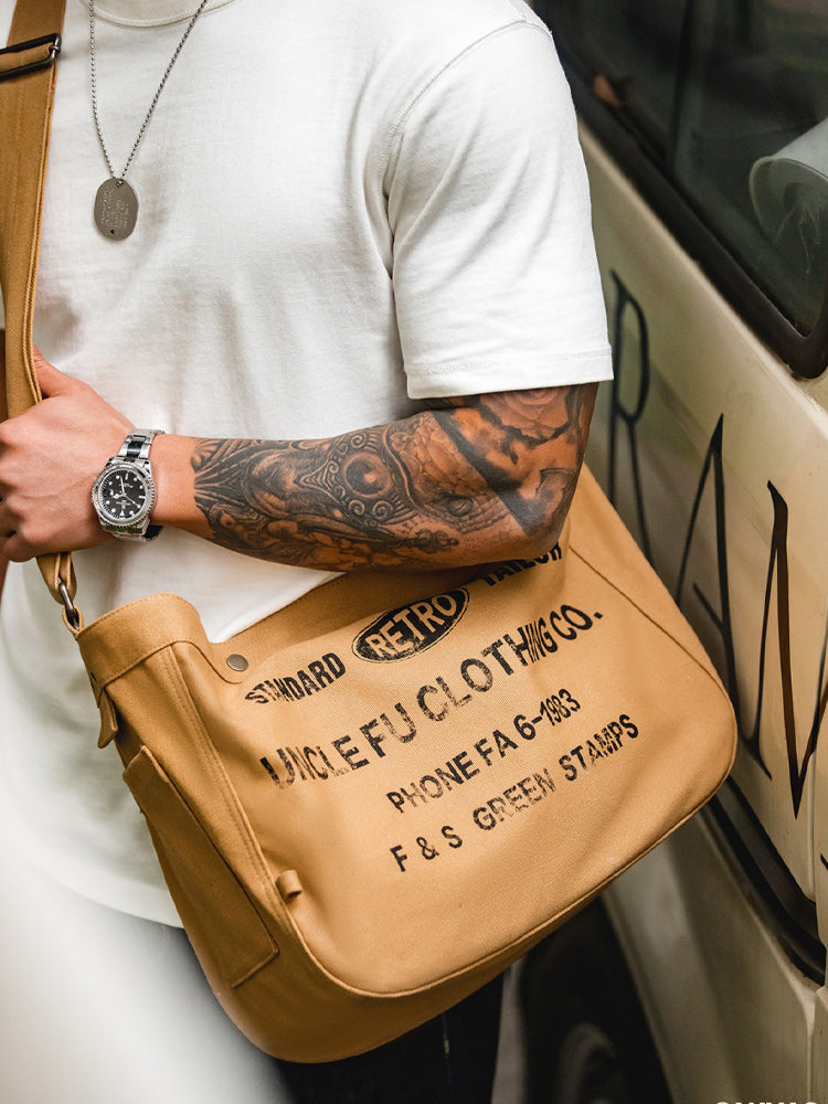 改良型 60's キャンバスニュースペーパーバッグ – streofit