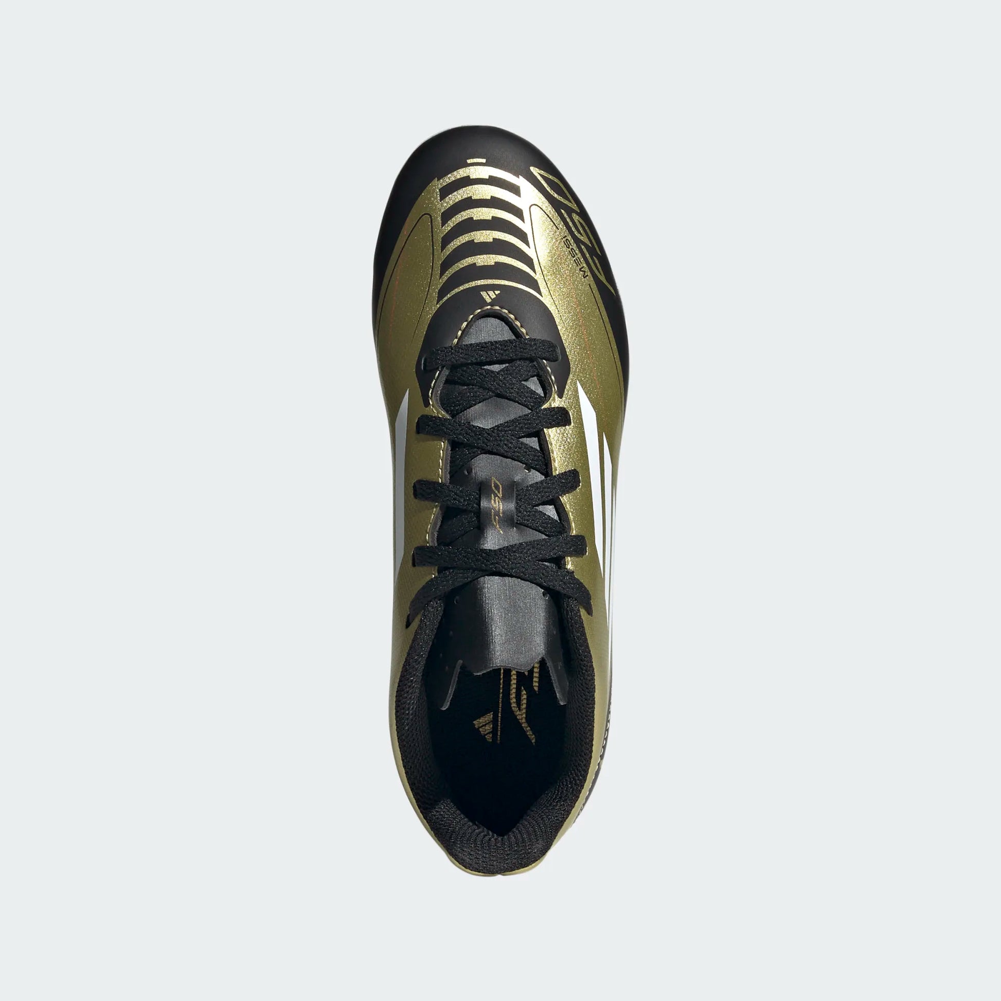 adidas F50 Club FxG J Messi Gold Black White – Strictly Soccer Shoppe