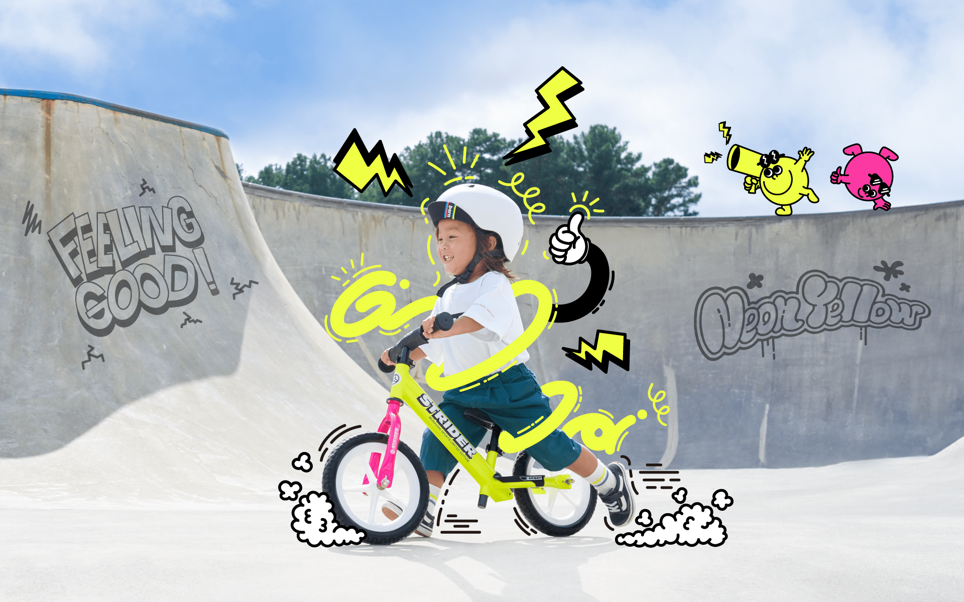 ストライダー×ムラサキスポーツ】ムラサキスポーツ限定カラー「Neon