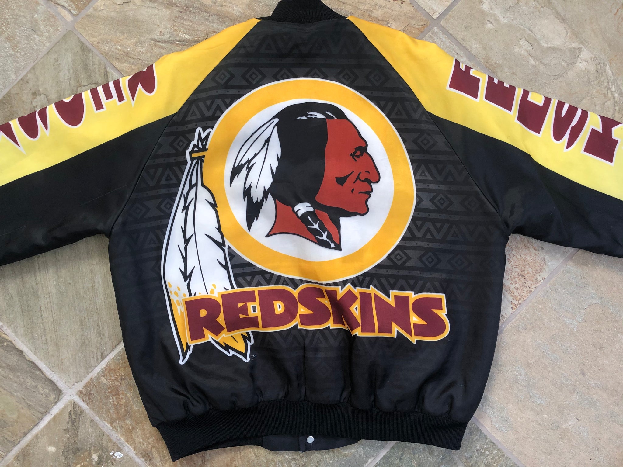 Vintage Washington Redskins Chalk Line Fanimation Football Jacket