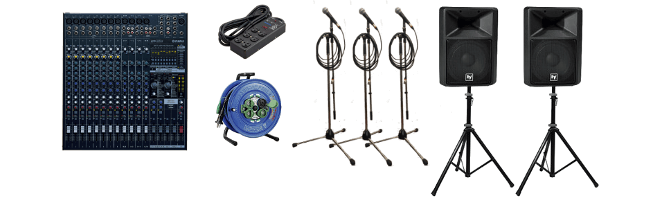 音響機材セット一覧 | 音響機材レンタルの StudioOrque