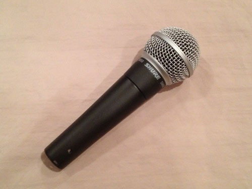 SHURE SM58 | 音響機材・楽器レンタル・PA - Studio Orque