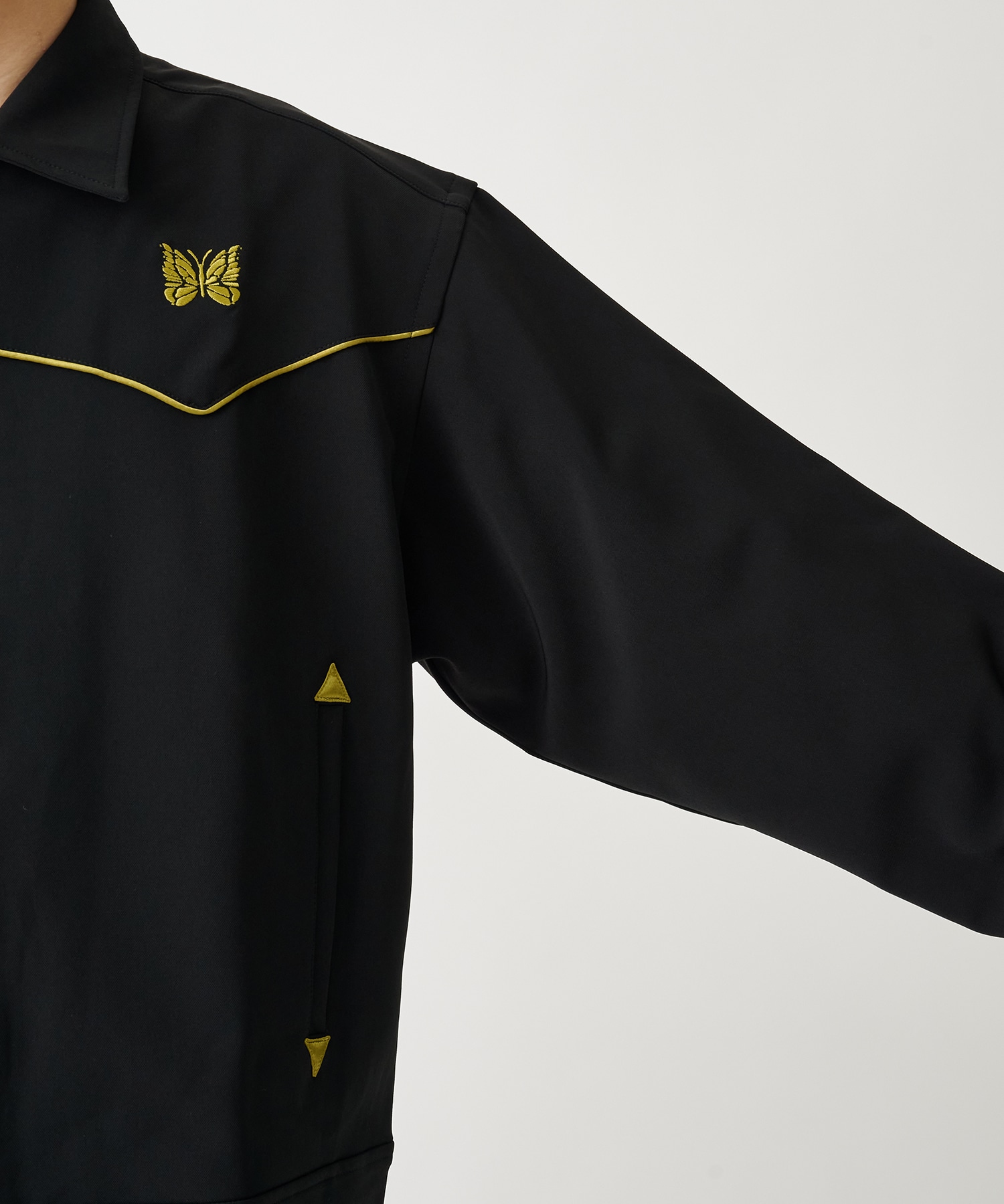 Piping Cowboy Jac - Double Cloth | NEEDLES