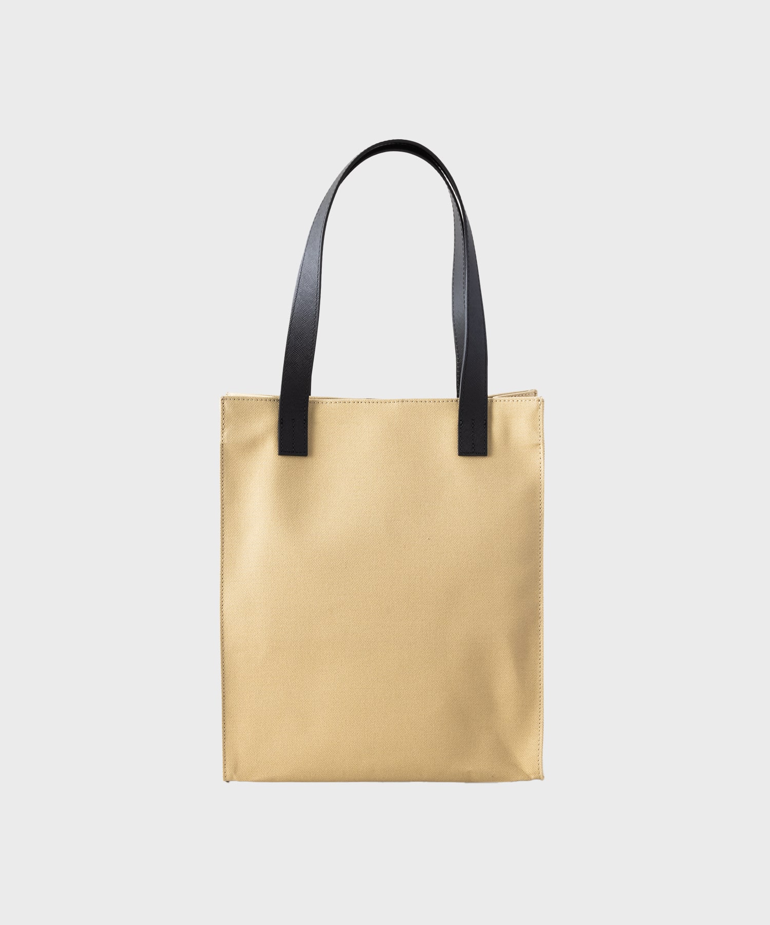 Leather Pocket Canvas Mini Tote | CULLNI