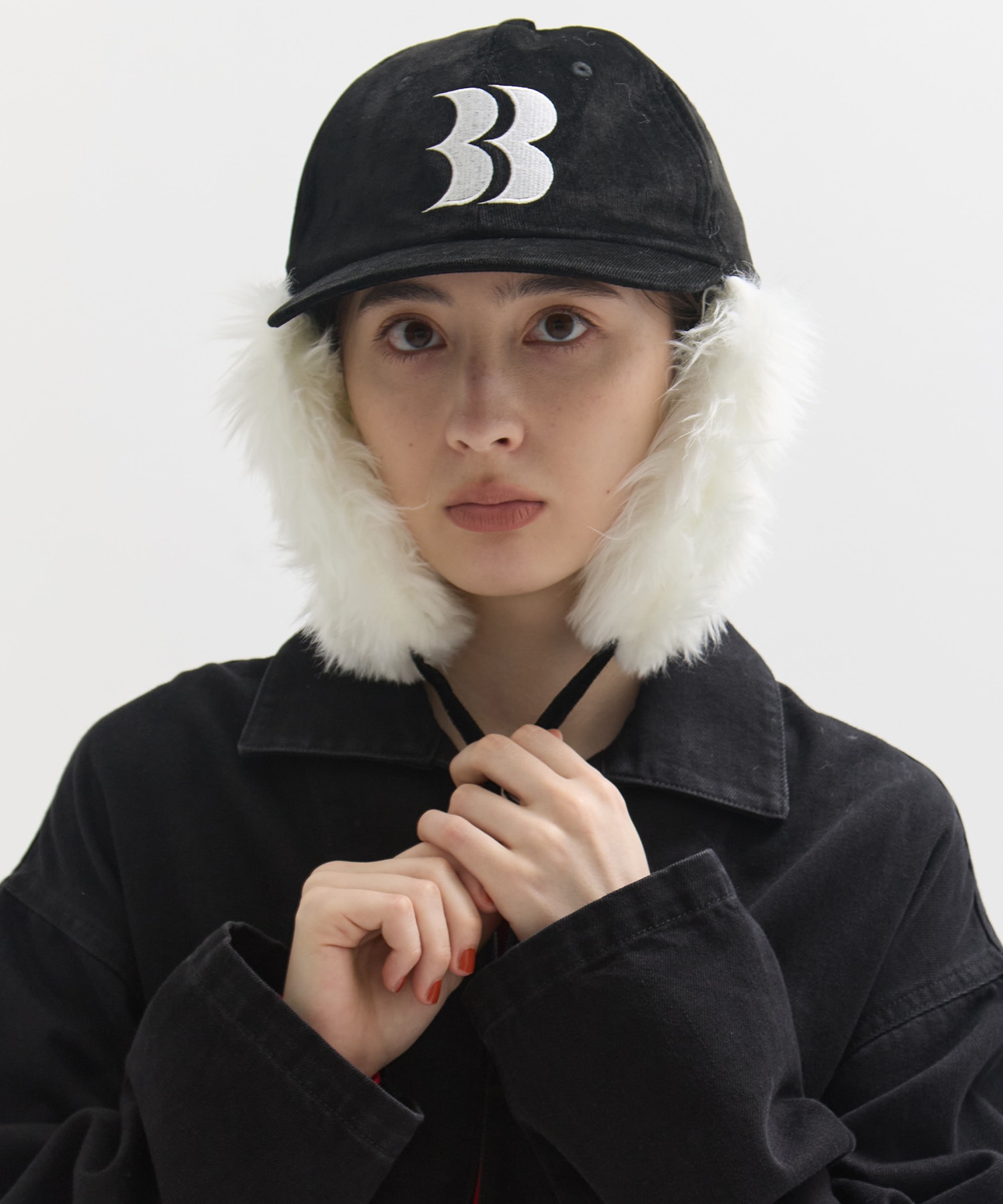BB Logo Flight Cap(FREE BLACK): BASICKS: WOMENS｜ STUDIOUS ONLINE