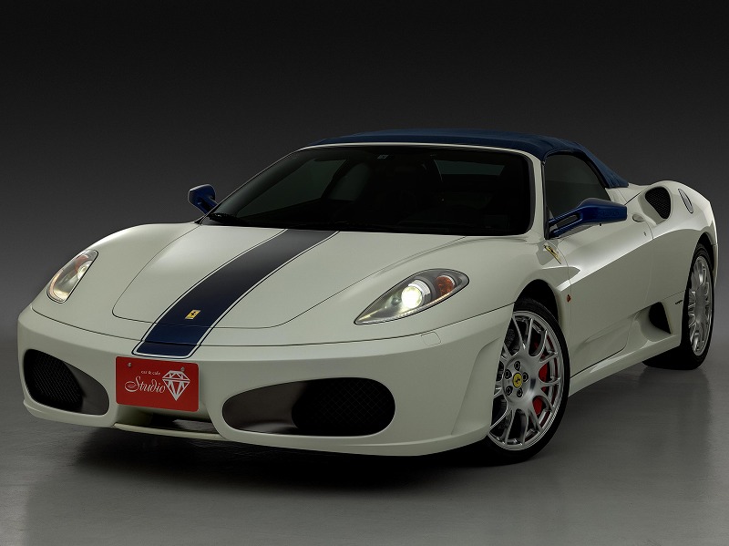 フェラーリ F430スパイダーF1 60周年記念レーシングストライプ