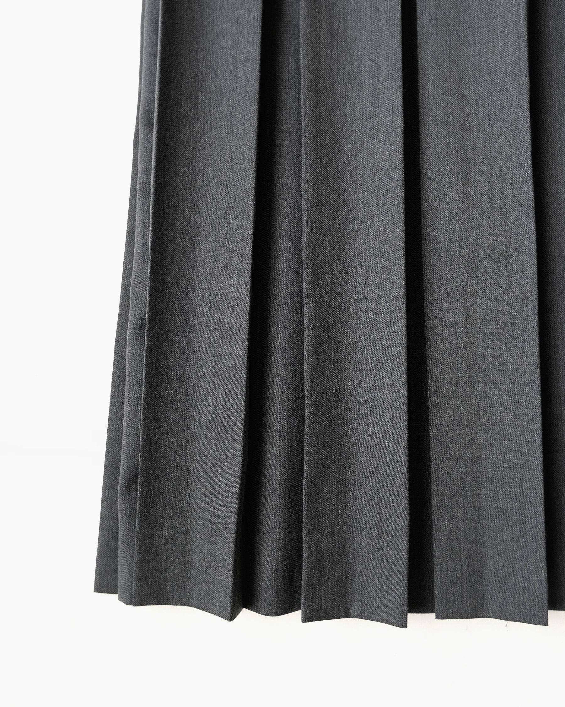 404 Original | PLEATED SKIRT - GRAY – studiolab404.com