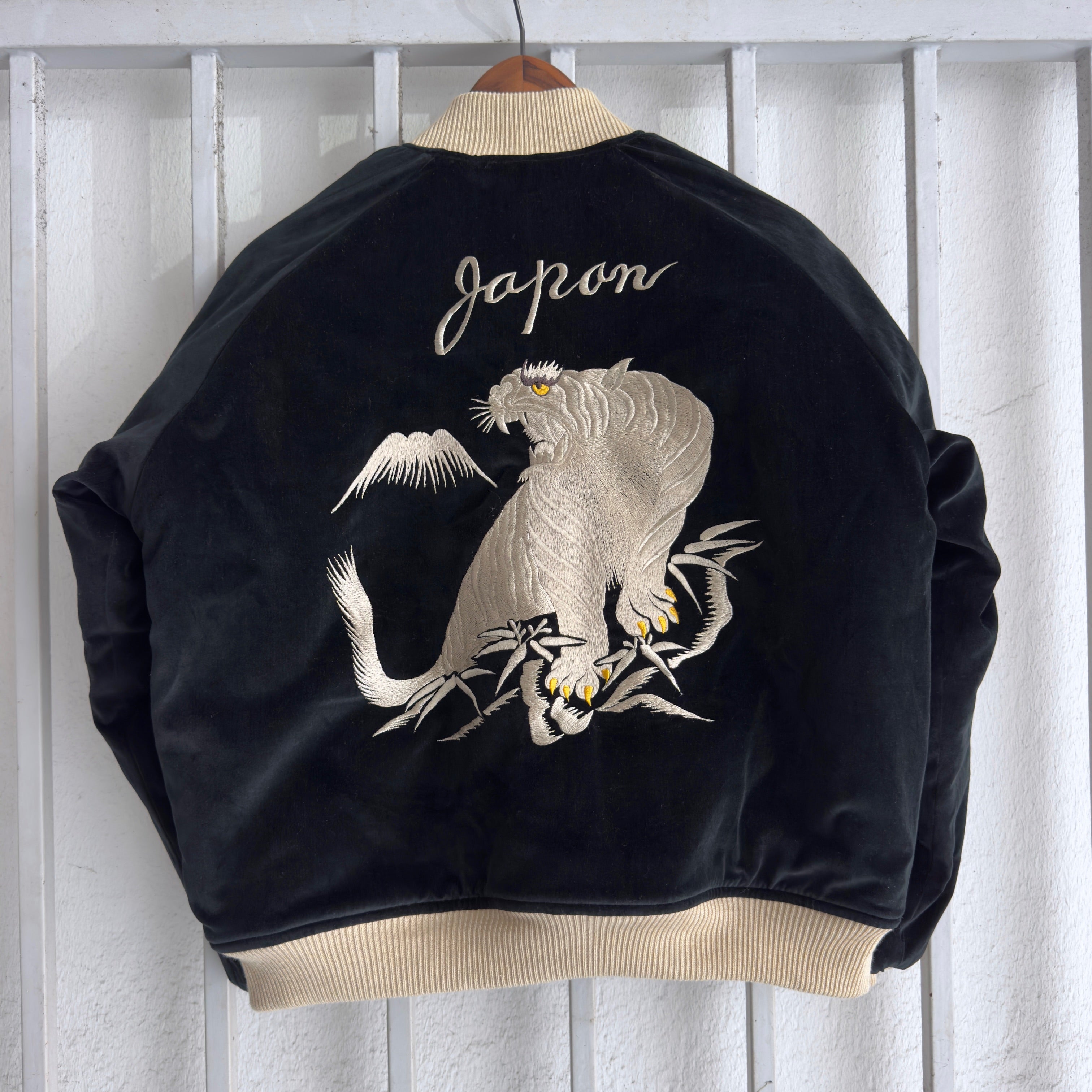 the real mccoy's | souvenir suka jacket / tiger and eagle – stuf|f