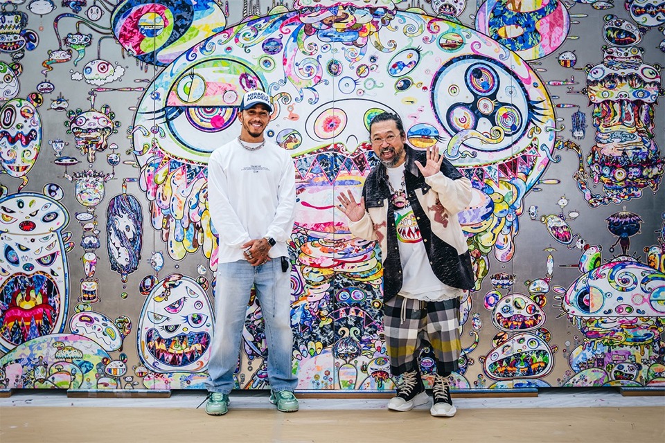 Lewis Hamilton and Takashi Murakami Link Up for a Limited-Edition