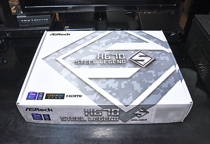 マザーボード H670 Steel Legendを買ったのでレビューします！