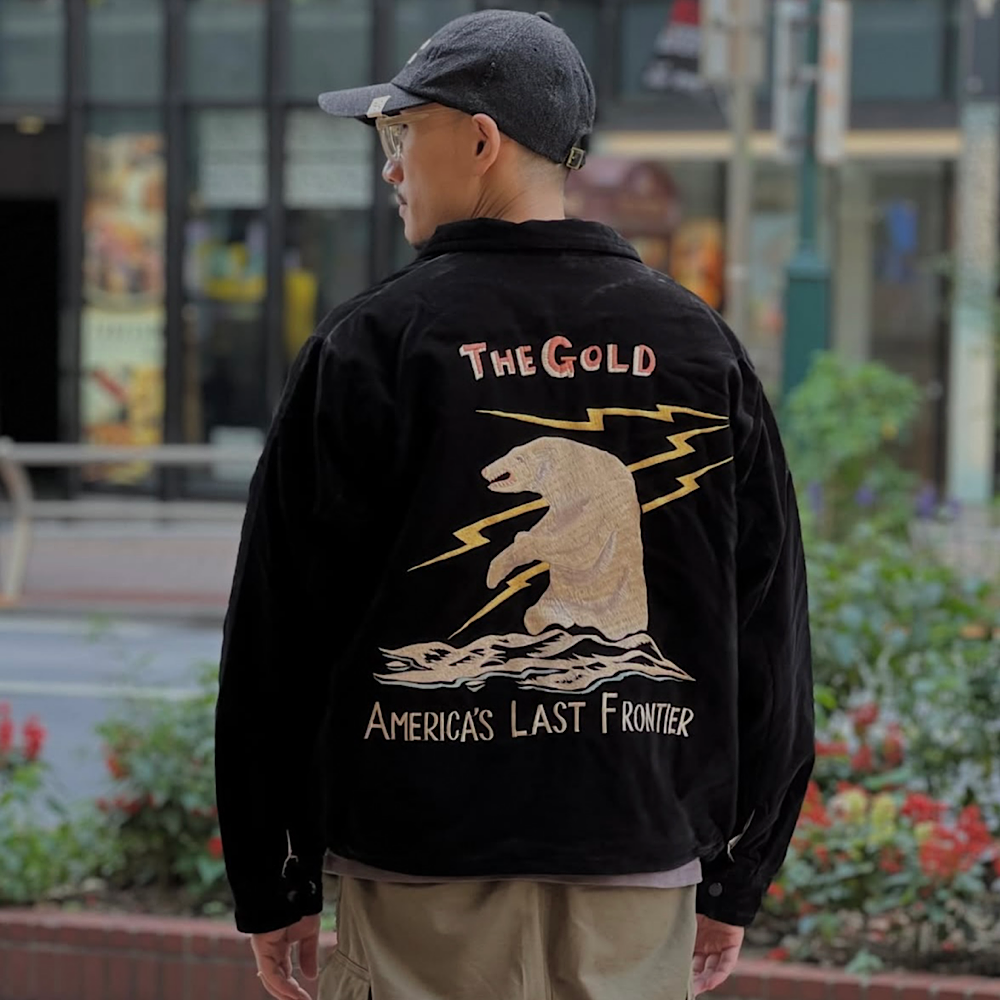 GOLD - VELVETEEN ALASKA JACKET - GL15678 – Sun House Online Store