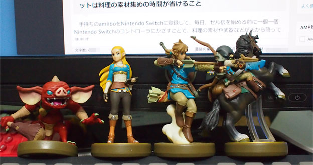 ゼルダの伝説 ブレス オブ ザ ワイルドのamiiboは 9体、どれを買う