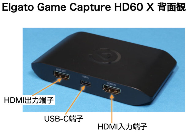 Elgato HD60 X レビュー。4K 60Hz HDR パススルーで 録画はフルHD