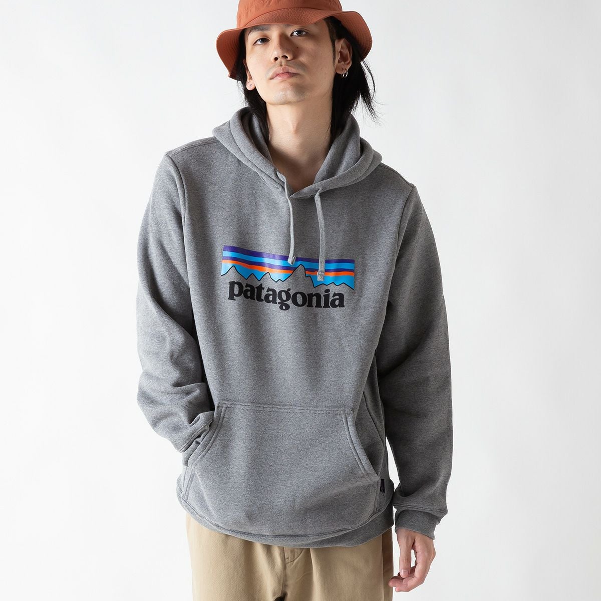 patagonia パタゴニア P-6ロゴアップライザルフーディ メンズ｜SUNDAY