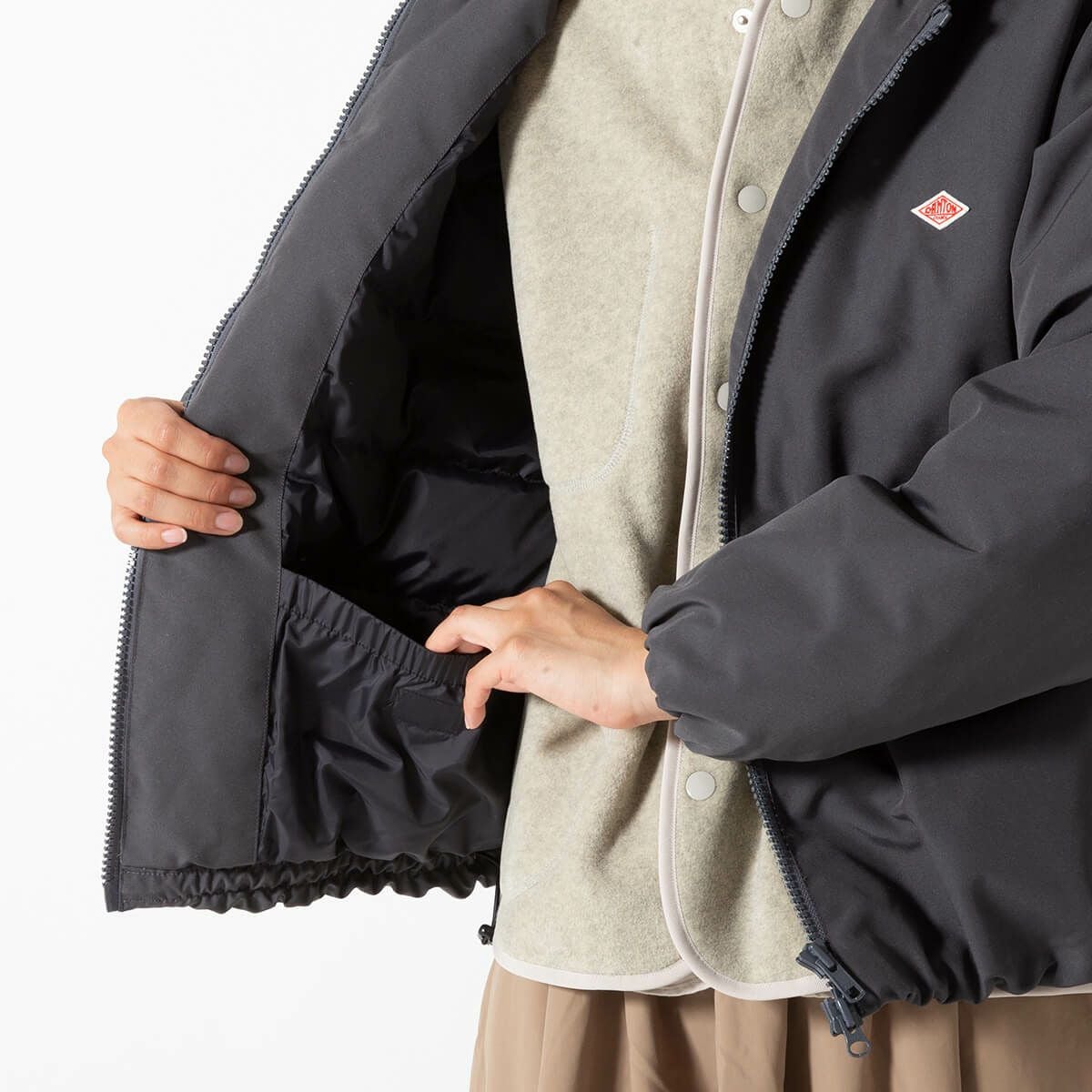 DANTON ダントン フーデッドジャケット【ウィメンズ】｜SUNDAY