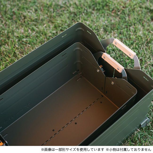 BUSHDEBRUNT シェルコン50 3HANDRED オリーブ天板ブラック BUSHDEBRUNT