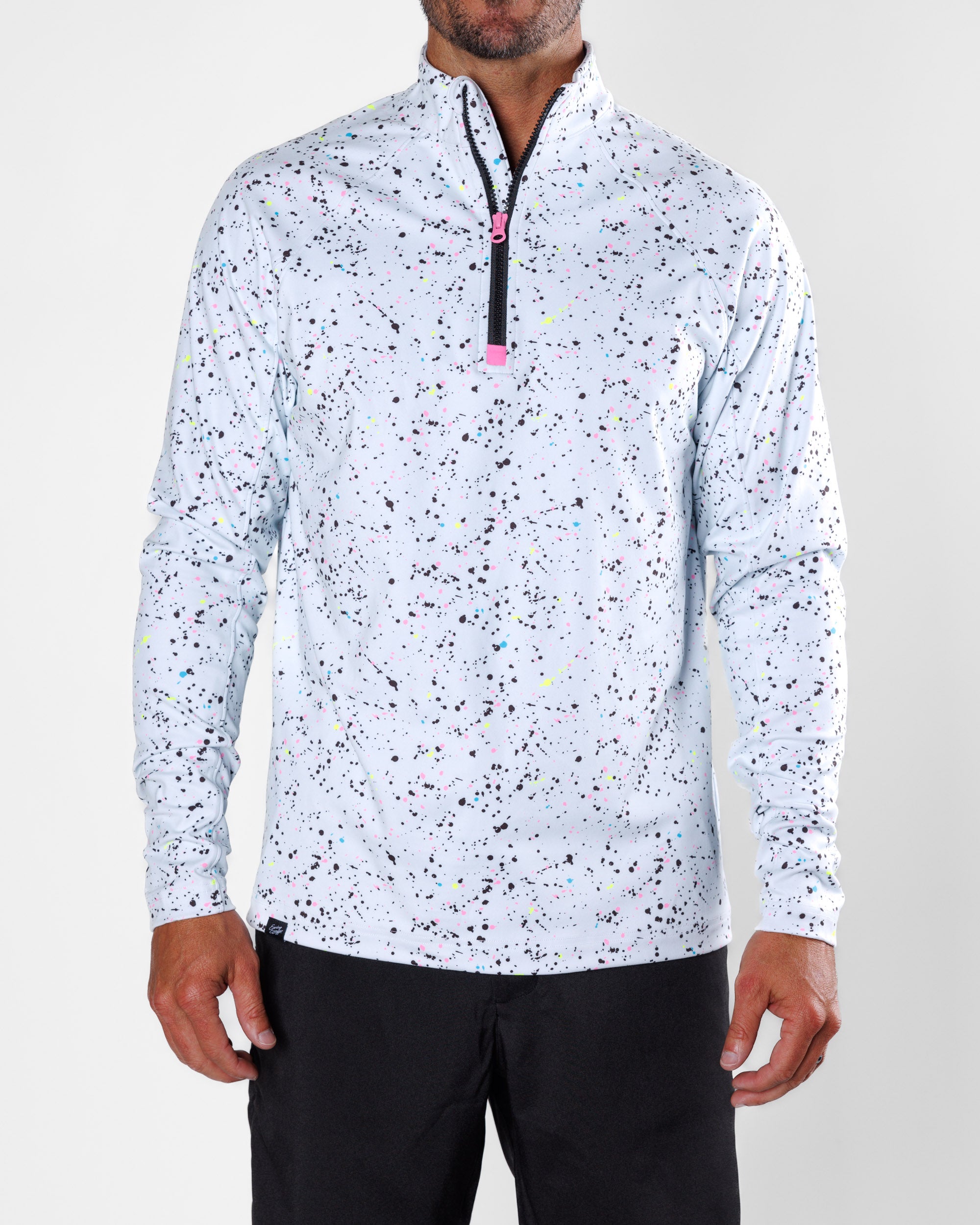 Splatter Quarterzip | Sunday Swagger