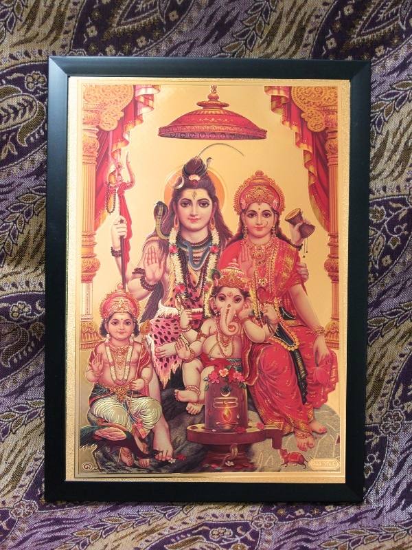 神様カード：シヴァファミリー