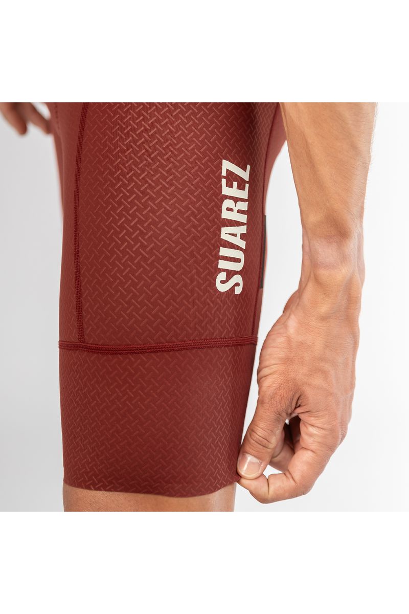 Men's Hard Moroccon Red Cycling Shorts | Suarez Clothing - SUAREZ®
