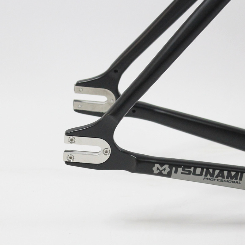 Tsunami SNM300 固定ギアバイクフレームセット 700C アルミニウム