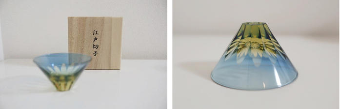 三層色被せ硝子での江戸切子ロックグラスの販売 | 未来ショッピング