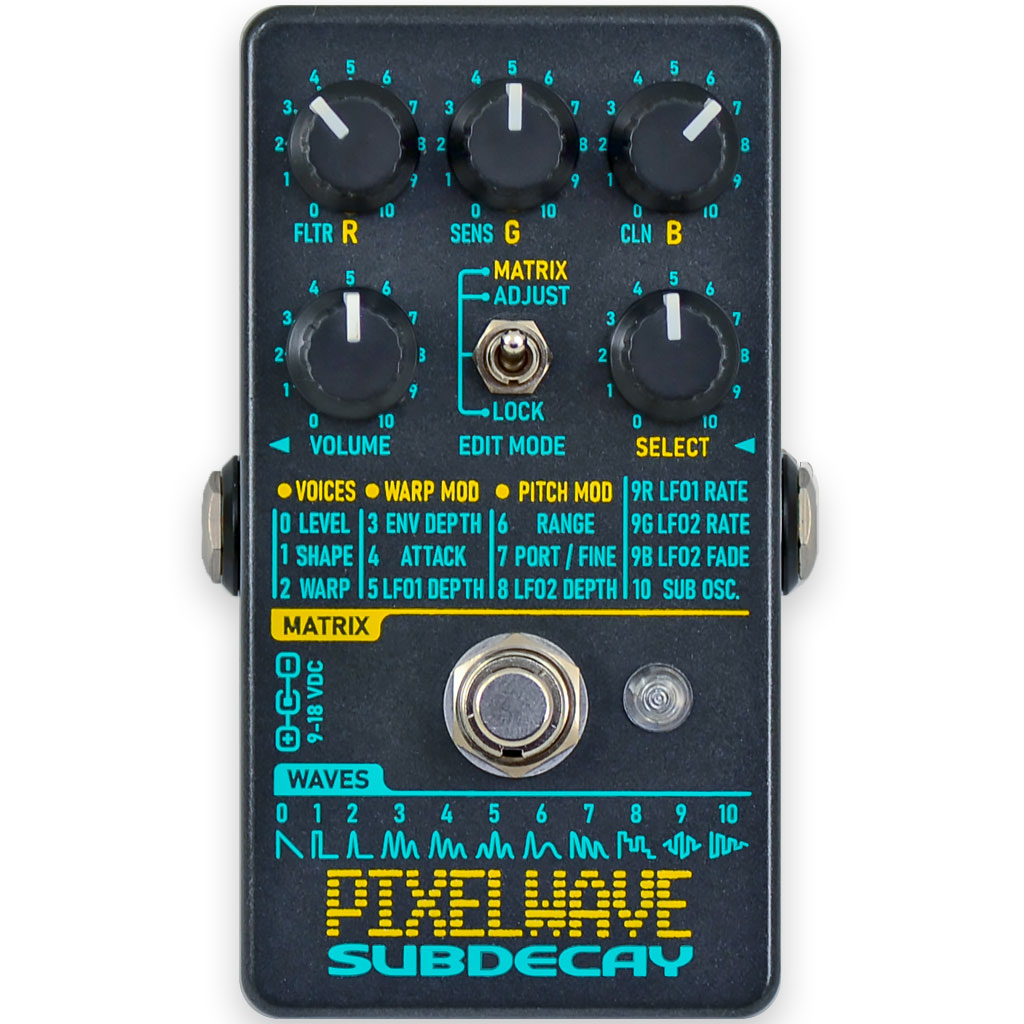 PixelWave Phase Distortion Synthesizer - Guitar Effects - Subdecay