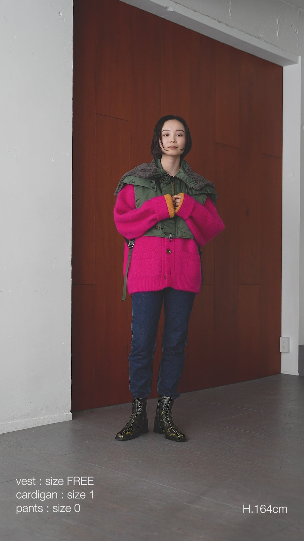 LOW SILHOUETTE MOHAIR CARDIGAN .07【PINK】 – SUBLATIONS