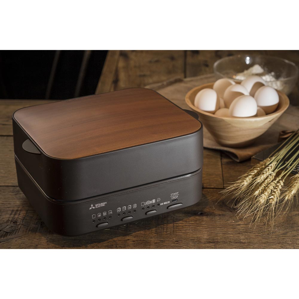 MITSUBISHI MITSUBISHI 密封究極一枚焼き ブレッドオーブン TO-ST1-T