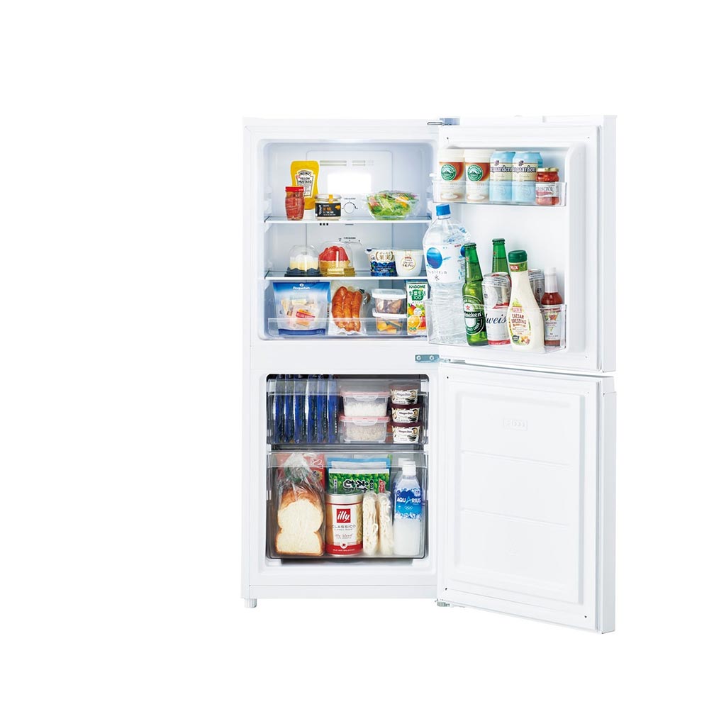 Haier Haier 121L 2ドア 冷凍冷蔵庫 JR-NF121C-W ホワイト (右開き