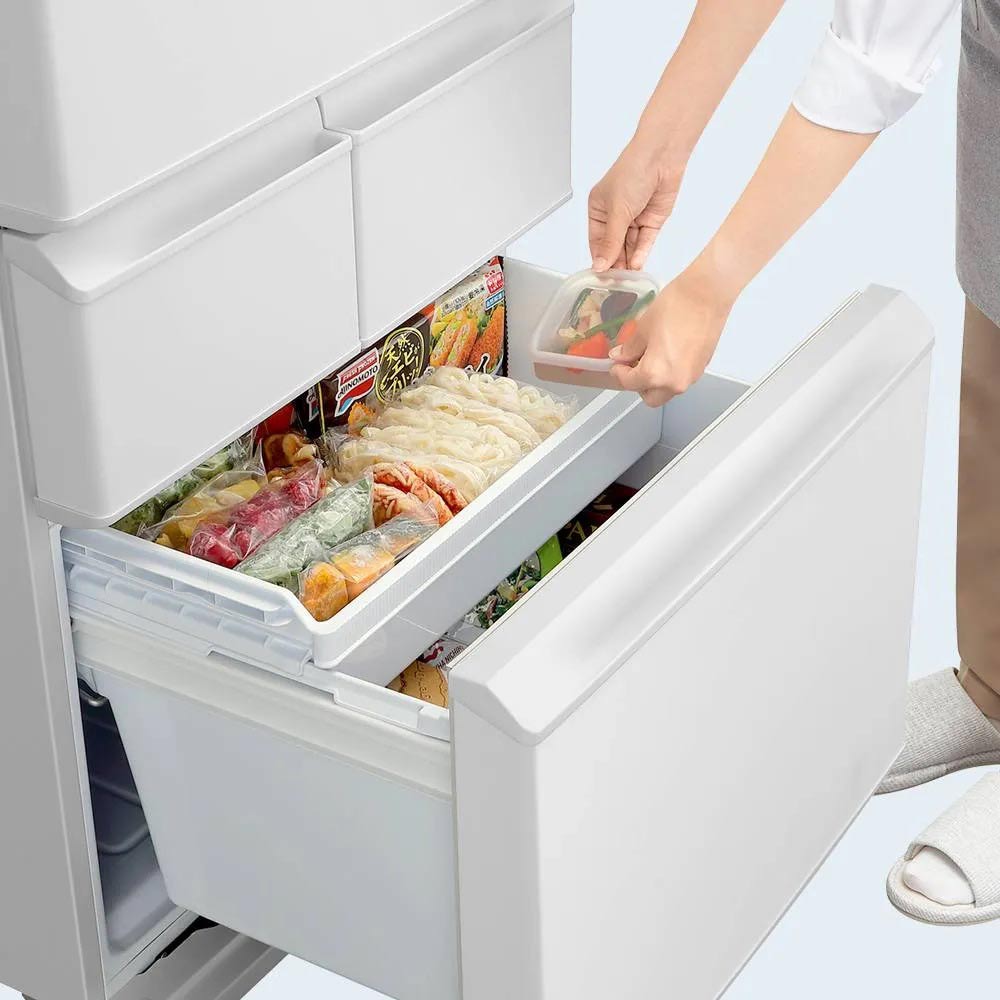 SHARP SHARP 5ドア冷蔵庫 408L どっちもドア SJ-XW41P (両開き