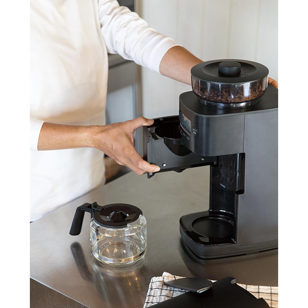 siroca siroca コーン式全自動コーヒーメーカー カフェばこPRO CM