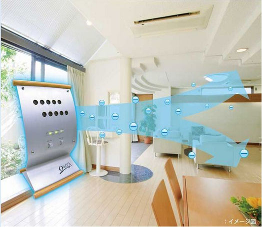 マイナスイオン発生器「オーリラ」杉元産業株式会社｜横浜周辺の機械