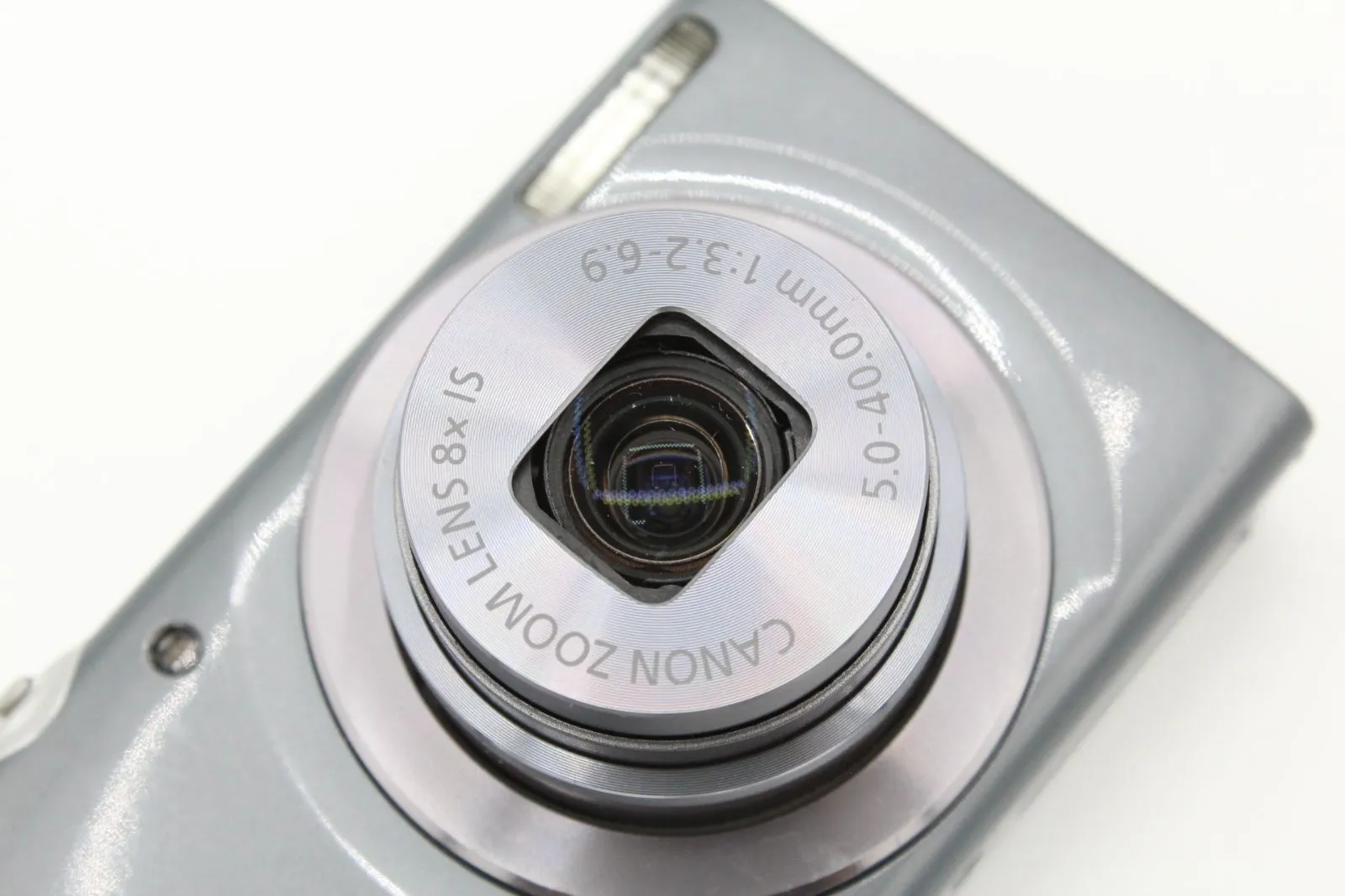 良品】CANON キヤノン デジタルカメラ IXY160 シルバー 光学8倍ズーム