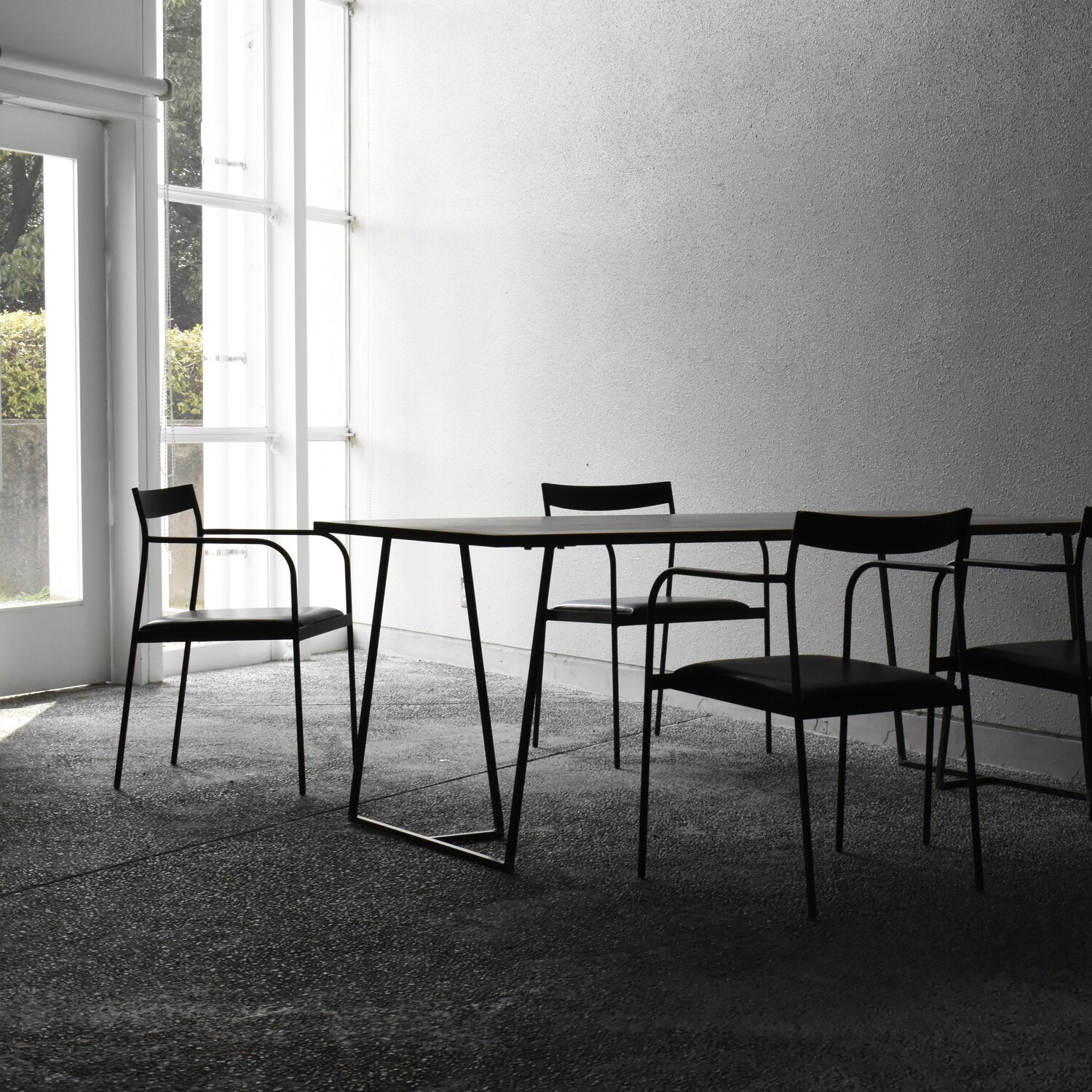 PFアームチェア BLACK | SUGIYAMA | Japanese Minimalist Solid Iron