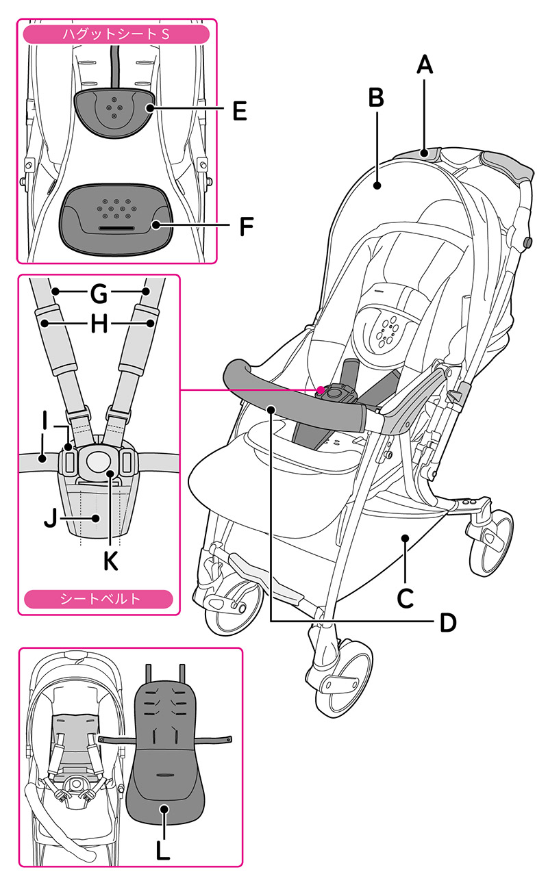 部品のご案内 | 【Runfee Lino'n RB2L】カーキ | お客様サポート