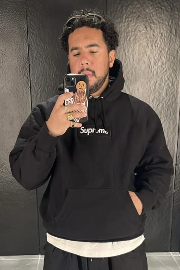 Supmani | ☆Supreme ボックスロゴパーカー(Boxlogo Sweatshirt) 身長