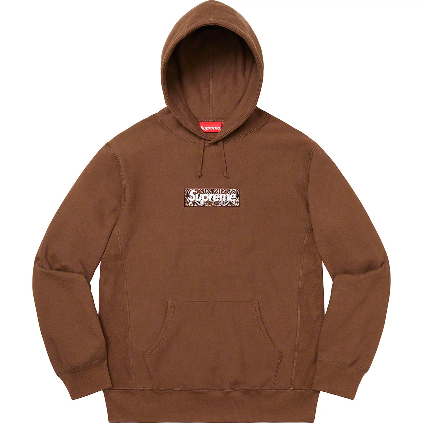 Bandana Box Logo Hooded Sweatshirt | Supreme 19fw