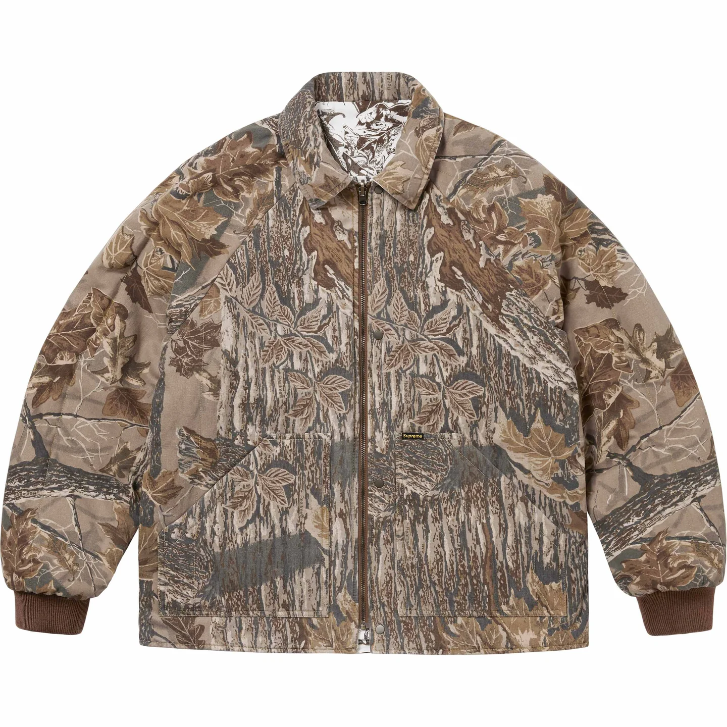 RealTree® Reversible Quilted Work Jacket | Supreme 24ss