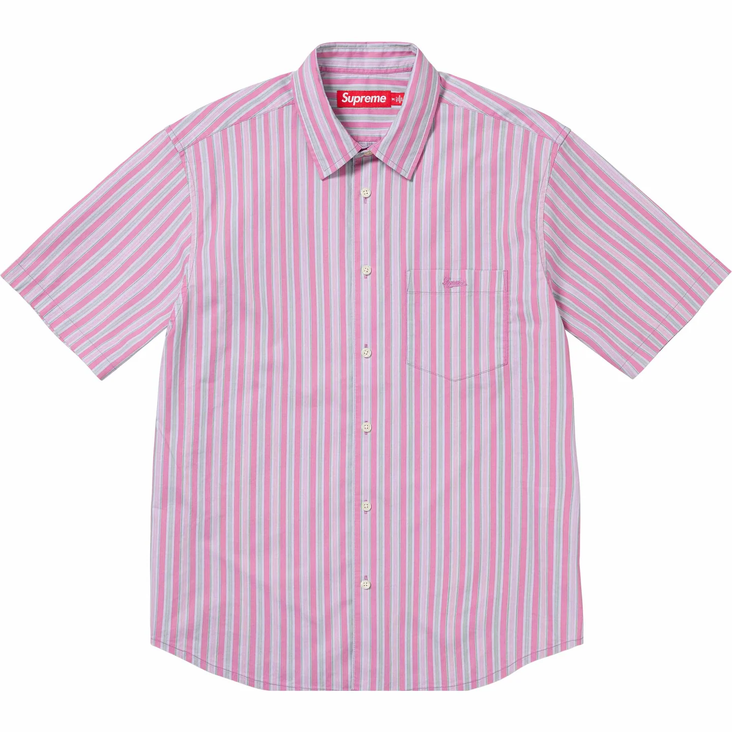Loose Fit Multi Stripe S/S Shirt | Supreme 24ss