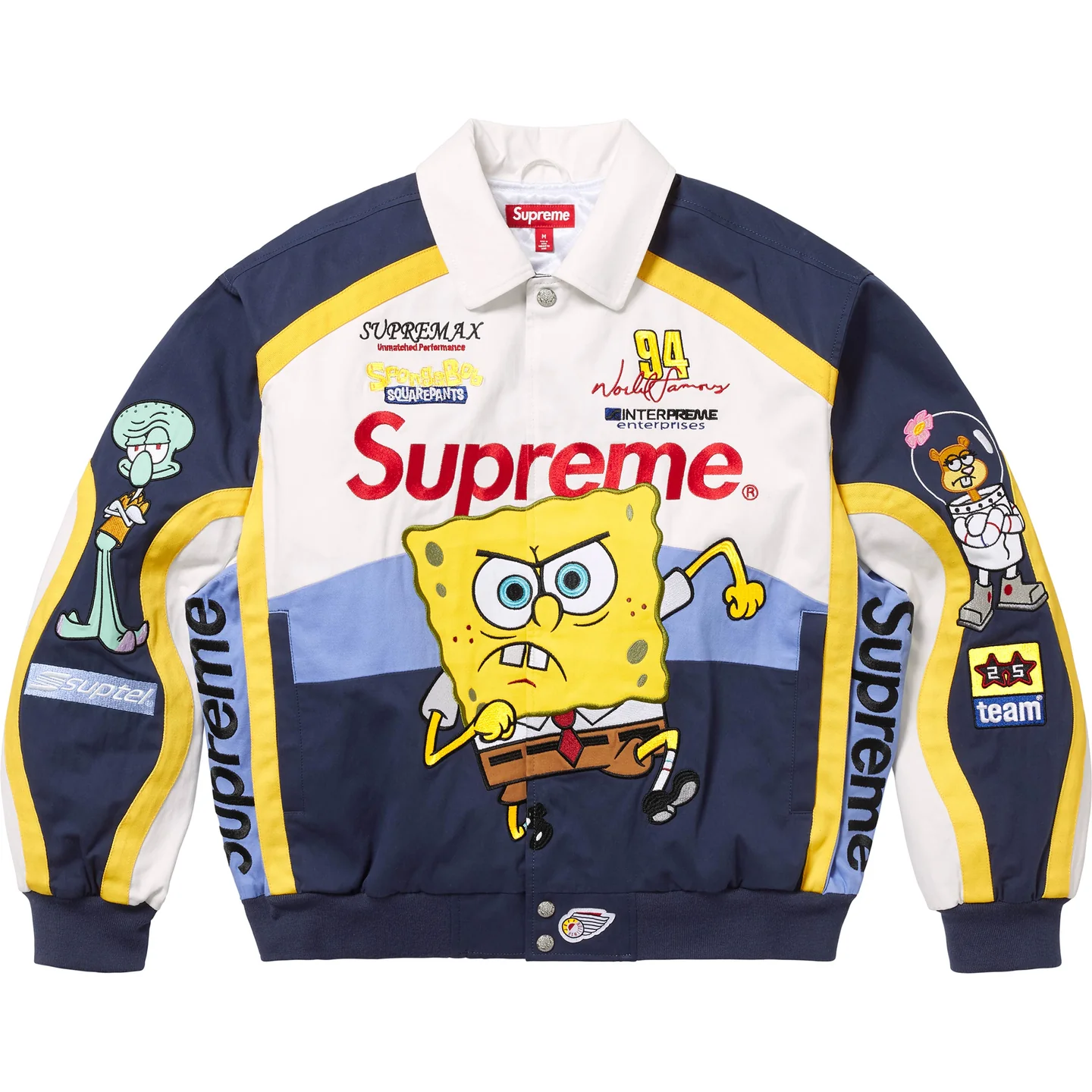 Supreme®/SpongeBob SquarePants Jeff Hamilton Racing Jacket