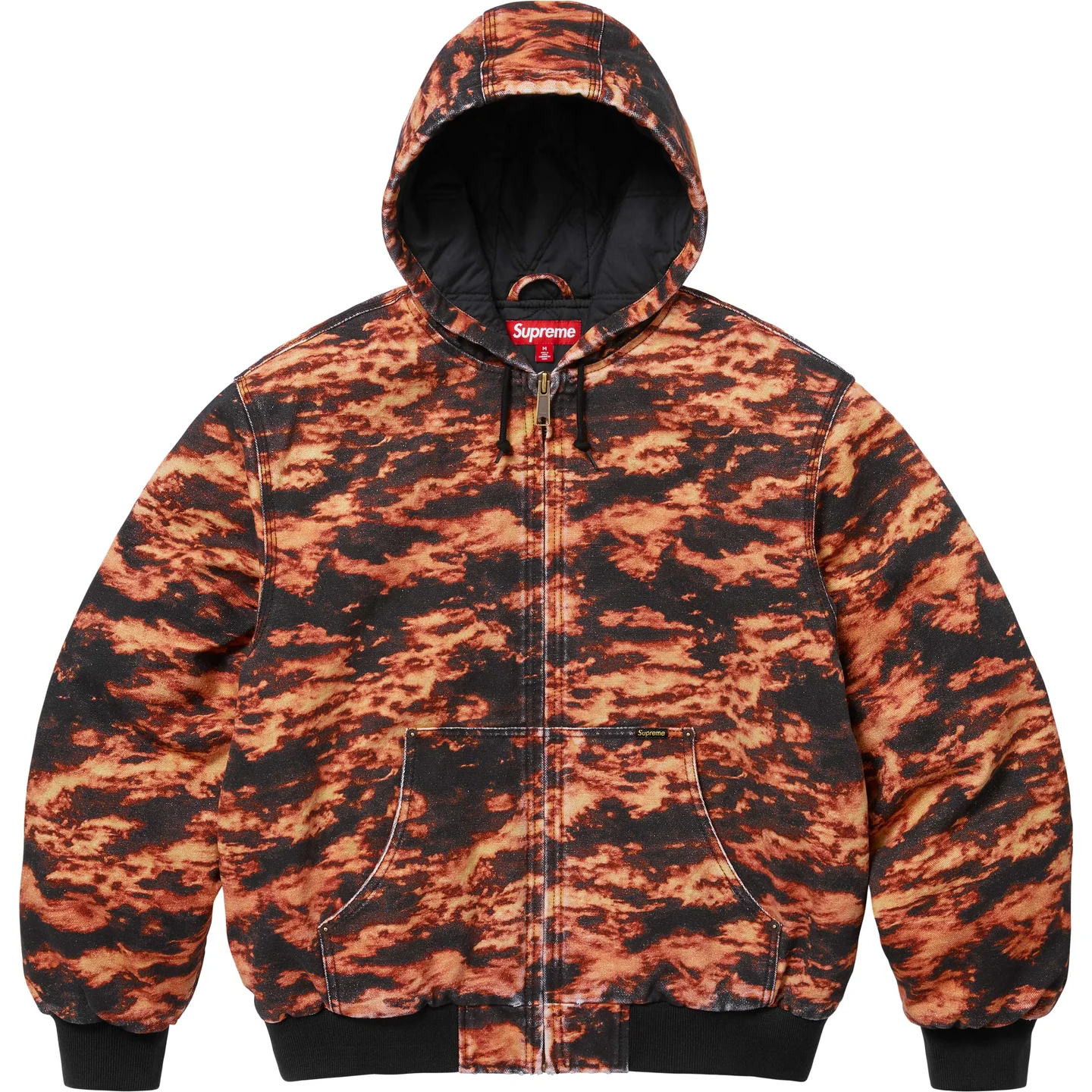 AOI Embroidered Hooded Work Jacket | Supreme 25ss